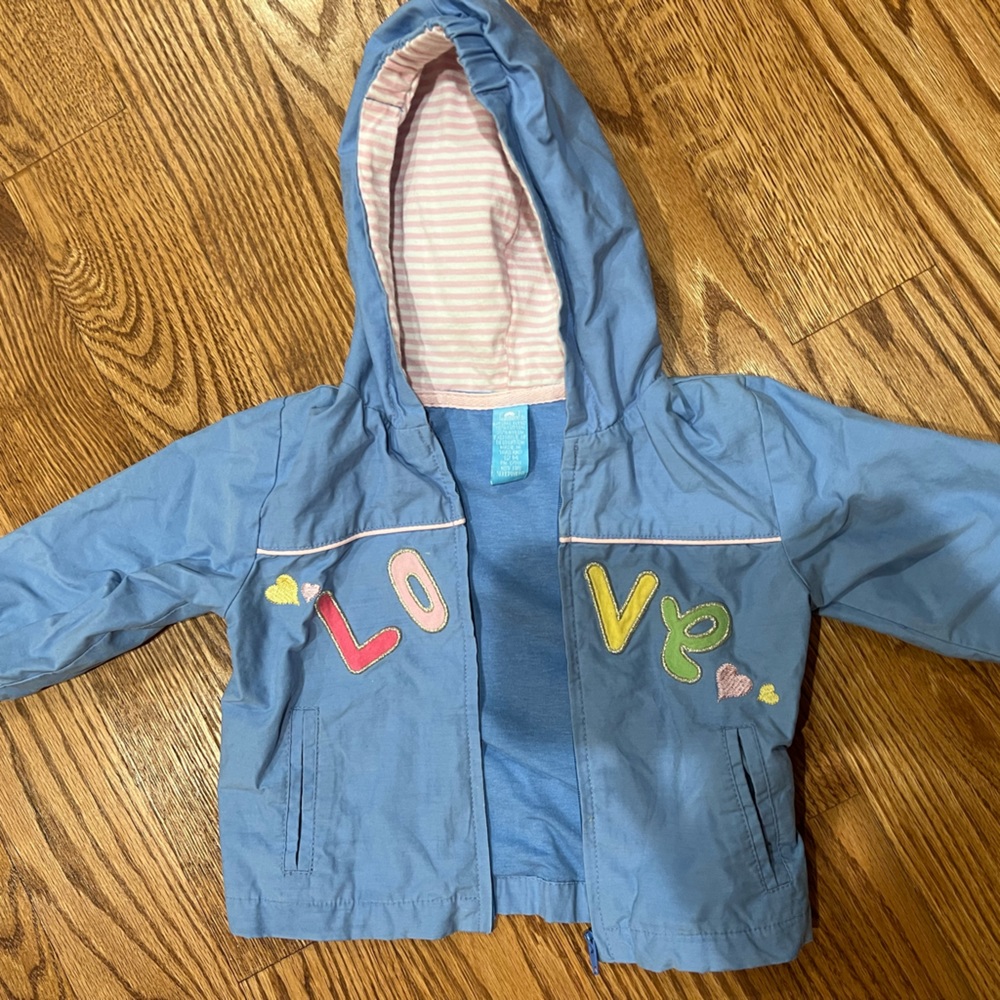 Rain jacket baby girl